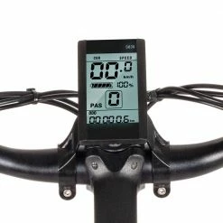 SAMEBIKE MY-SM26 Electric Bike 26 Inch Tires 350W Motor Max Speed 30km/h Up To 80km Range Max Load 150kg Dual Disk Brakes LCD Display Magnesium Alloy Rim - Black -Sports Shop Samebike MY SM26 Smart Folding Electric Bike Black 891182