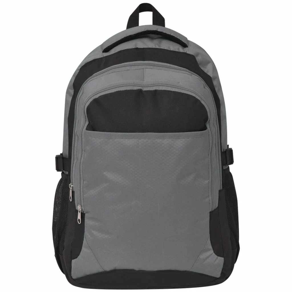 School Backpack 40 L Black and Grey 6 School Backpack 40 L Black and Grey - Image 4