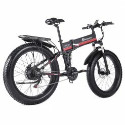 Shengmilo MX01 26 Inches Fat Tire Electric Bike 12 Magnetic Booster Bicycle 1000W 7-Speed Shimano for Snow Mountain 9 Shengmilo MX01 26 Inches Fat Tire Electric Bike 12 Magnetic Booster Bicycle 1000W 7-Speed Shimano for Snow Mountain -Sports Shop Shengmilo MX01 E bike Magneto Booster Bicycle Black Red 498308 1