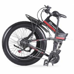 Shengmilo MX01 26 Inches Fat Tire Electric Bike 12 Magnetic Booster Bicycle 1000W 7-Speed Shimano for Snow Mountain 13 Shengmilo MX01 26 Inches Fat Tire Electric Bike 12 Magnetic Booster Bicycle 1000W 7-Speed Shimano for Snow Mountain -Sports Shop Shengmilo MX01 E bike Magneto Booster Bicycle Black Red 498308 5
