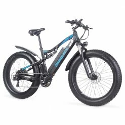 Shengmilo MX03 1000W 48V 17Ah 26 Inch E-bike 40km/h Max Speed 40-50km Mileage Range 180kg Max Load Electric Bike - Black