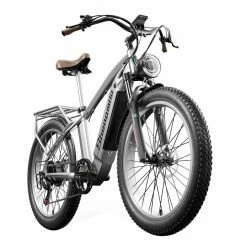 Shengmilo MX04 26*3.0 Inch Fat Tire Electric Moped Bike Mountain Bicycle Bafang 500W Motor 48V 15Ah LG Battery 40Km/h Max Speed Shimano 7-Speed Gear 110KM Max Range IP64 Waterproof TEKTRO E500 Oil Brake -Sports Shop Shengmilo MX04 26 3 0 inch Fat Tire Electric Moped Bike 518264 2