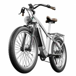 Shengmilo MX04 26*3.0 Inch Fat Tire Electric Moped Bike Mountain Bicycle Bafang 500W Motor 48V 15Ah LG Battery 40Km/h Max Speed Shimano 7-Speed Gear 110KM Max Range IP64 Waterproof TEKTRO E500 Oil Brake -Sports Shop Shengmilo MX04 26 3 0 inch Fat Tire Electric Moped Bike 518264 5