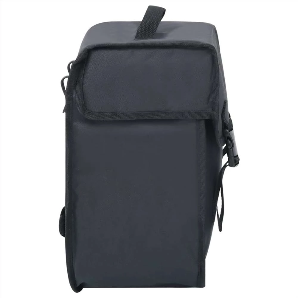 Single Bicycle Bag for Pannier Rack Waterproof 21 L Black 8 Single Bicycle Bag for Pannier Rack Waterproof 21 L Black - Image 6