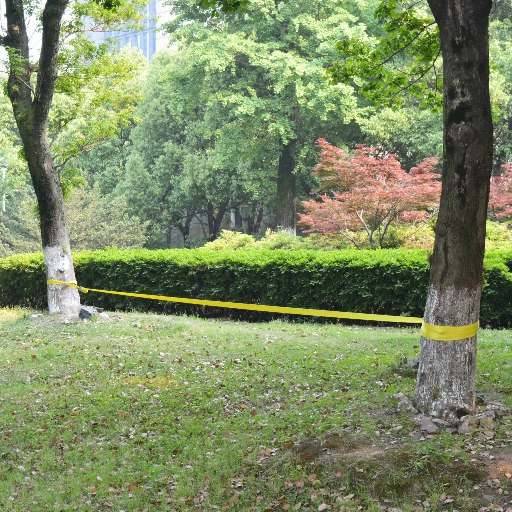 Slackline 15 m x 50 mm 150 kg Yellow 4 Slackline 15 m x 50 mm 150 kg Yellow - Image 2