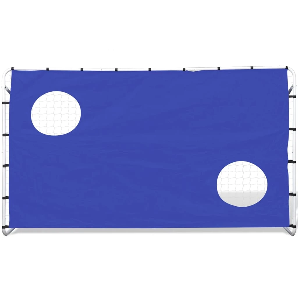 Soccer Goal with Aiming Wall Steel 240 x 92 x 150 cm 5 Soccer Goal with Aiming Wall Steel 240 x 92 x 150 cm - Image 3