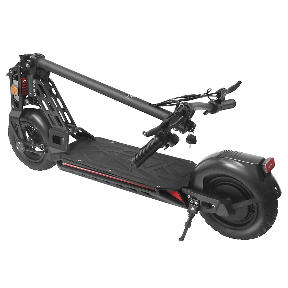 Spetime M6 Electric Scooter 600W 13Ah Battery 40km Range 40km/h Max Speed 100kg Load - Black 5 Spetime M6 Electric Scooter 600W 13Ah Battery 40km Range 40km/h Max Speed 100kg Load - Black - Image 3