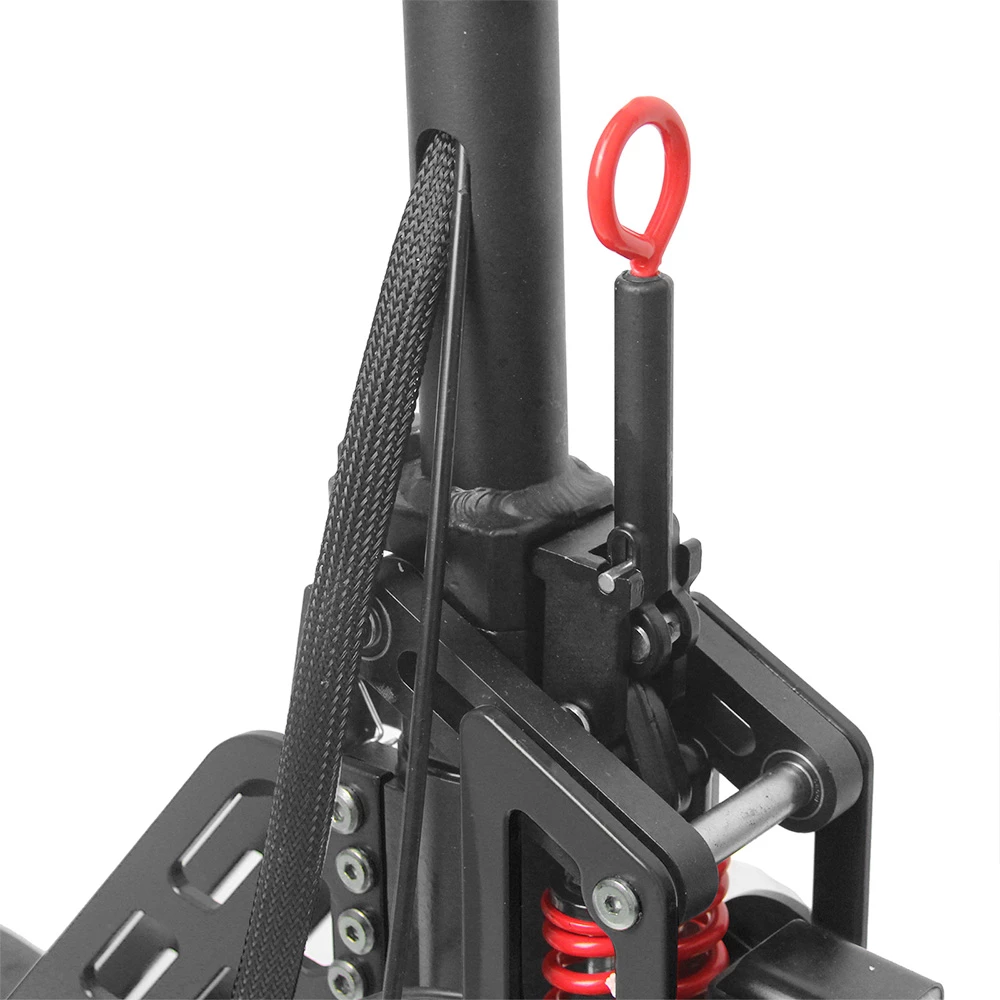 Spetime M6 Electric Scooter 600W 13Ah Battery 40km Range 40km/h Max Speed 100kg Load - Black 8 Spetime M6 Electric Scooter 600W 13Ah Battery 40km Range 40km/h Max Speed 100kg Load - Black - Image 6