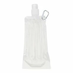 PET Sports Water Bottle 400ml Transparent Snap hook -Sports Shop Sports Water Bottle 400 ml 144381 477669 2