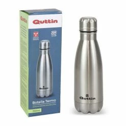 Quttin Stainless Steel Flask Suitable for use with hot or cold water -Sports Shop Stainless Steel Flask Quttin 477648 2