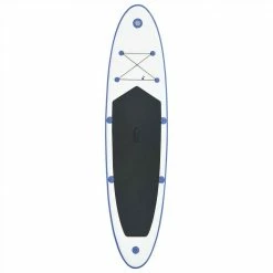 Stand Up Paddle Board Set SUP Surfboard Inflatable Blue and White -Sports Shop Stand Up Paddle Board Set SUP Surfboard Inflatable Blue and White 489118 2