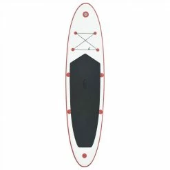 Stand Up Paddle Board Set SUP Surfboard Inflatable Red and White -Sports Shop Stand Up Paddle Board Set SUP Surfboard Inflatable Red and White 486307 2