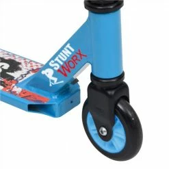 Stunt Scooter with Aluminium Handlebar Blue 12 Stunt Scooter with Aluminium Handlebar Blue -Sports Shop Stunt Scooter with Aluminium Handlebar Blue 484983 4