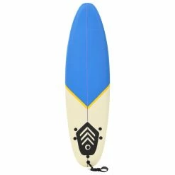 Surfboard 170 cm Blue and Cream -Sports Shop Surfboard 170 cm Blue and Cream 432638 2