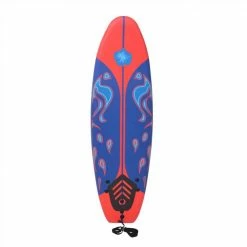 Surfboard Blue and Red 170 cm -Sports Shop Surfboard Blue and Red 170 cm 490788 2