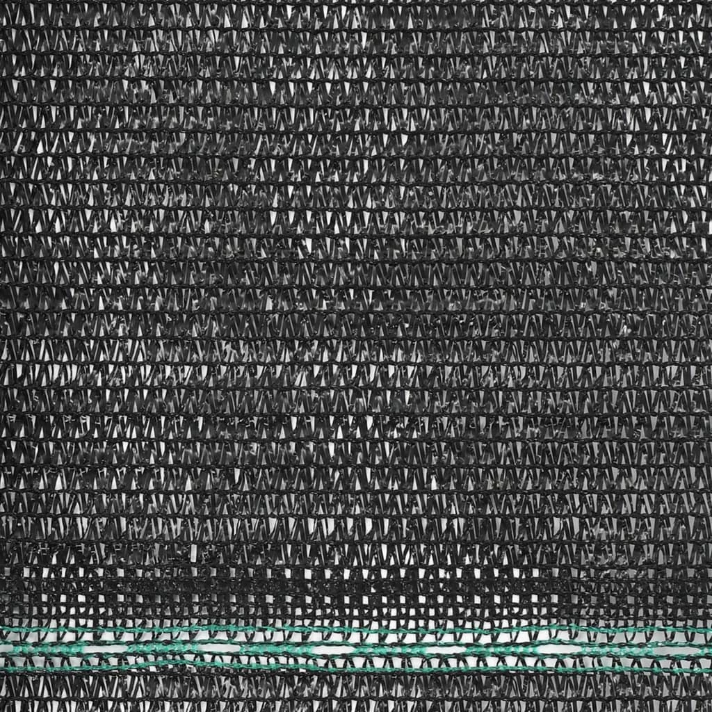 Tennis Screen HDPE 1.6x25 m Black 5 Tennis Screen HDPE 1.6x25 m Black - Image 3