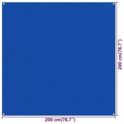 Tent Carpet 200x200 cm Blue HDPE -Sports Shop Tent Carpet 200x200 cm Blue HDPE 508152 3