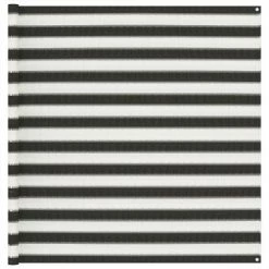 Tent Carpet 200x400 cm Anthracite and White