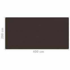 Tent Carpet 200x400 cm Brown 9 Tent Carpet 200x400 cm Brown -Sports Shop Tent Carpet 200x400 cm Brown 471994 3
