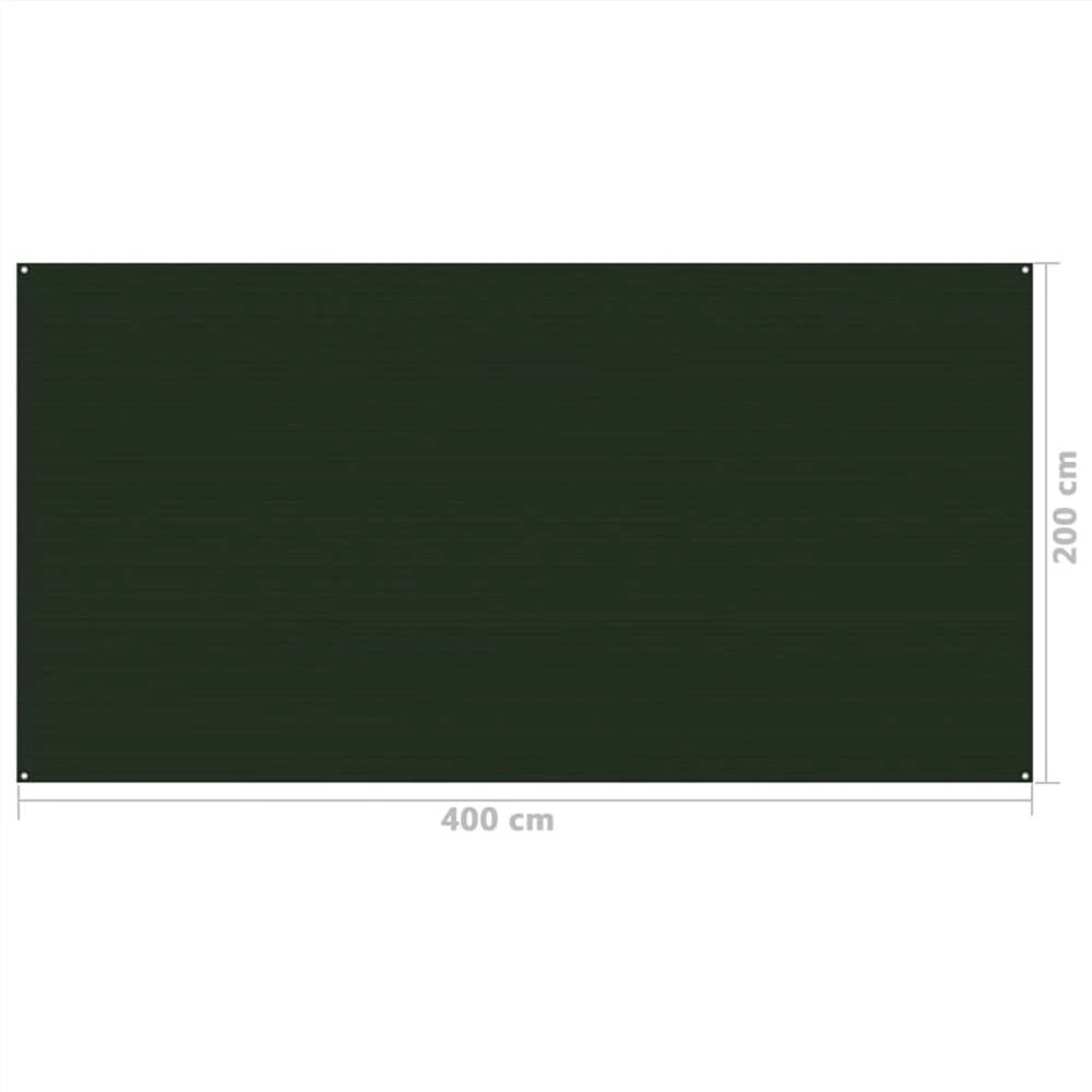 Tent Carpet 200x400 cm Dark Green 6 Tent Carpet 200x400 cm Dark Green - Image 4