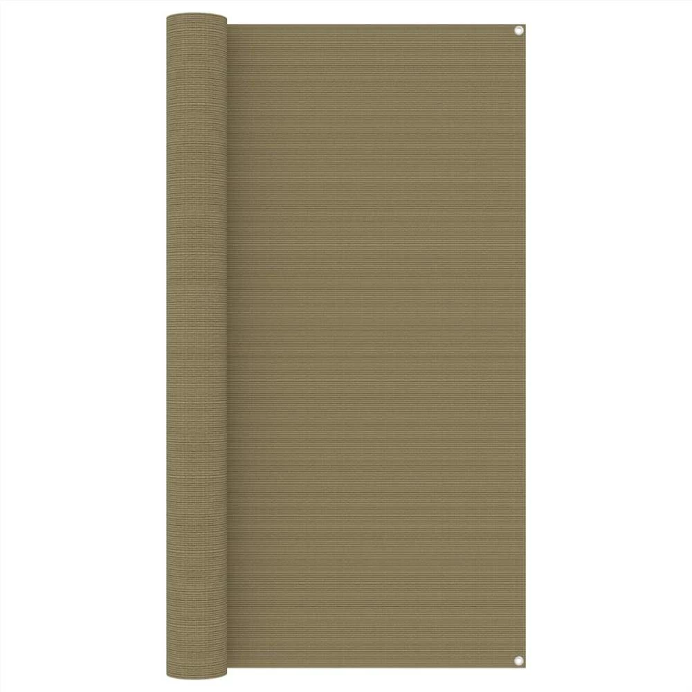 Tent Carpet 200x400 cm Taupe 3 Tent Carpet 200x400 cm Taupe