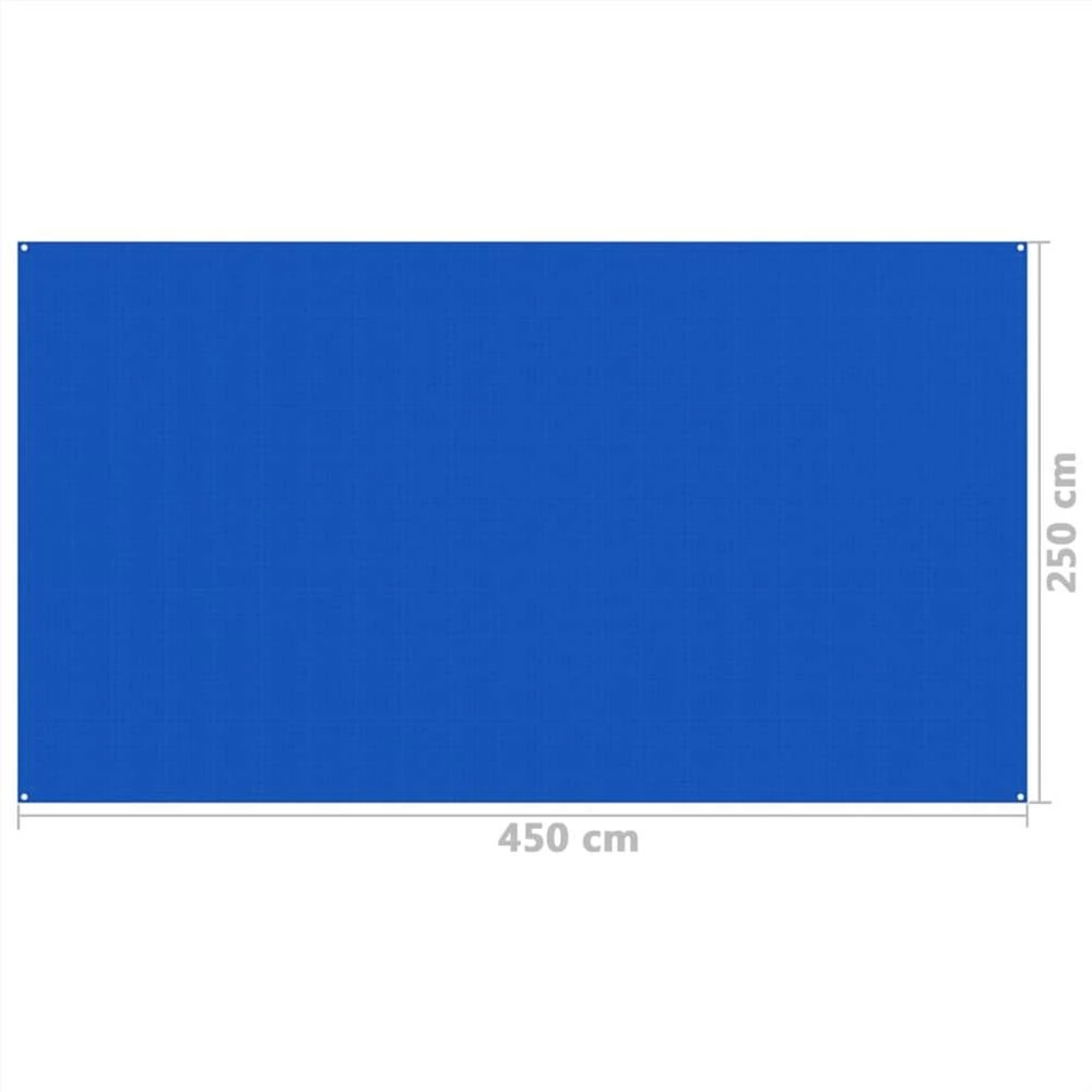 Tent Carpet 250x450 cm Blue 6 Tent Carpet 250x450 cm Blue - Image 4
