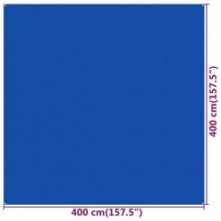 Tent Carpet 400x400 cm Blue HDPE 7 Tent Carpet 400x400 cm Blue HDPE -Sports Shop Tent Carpet 400x400 cm Blue HDPE 507709 3