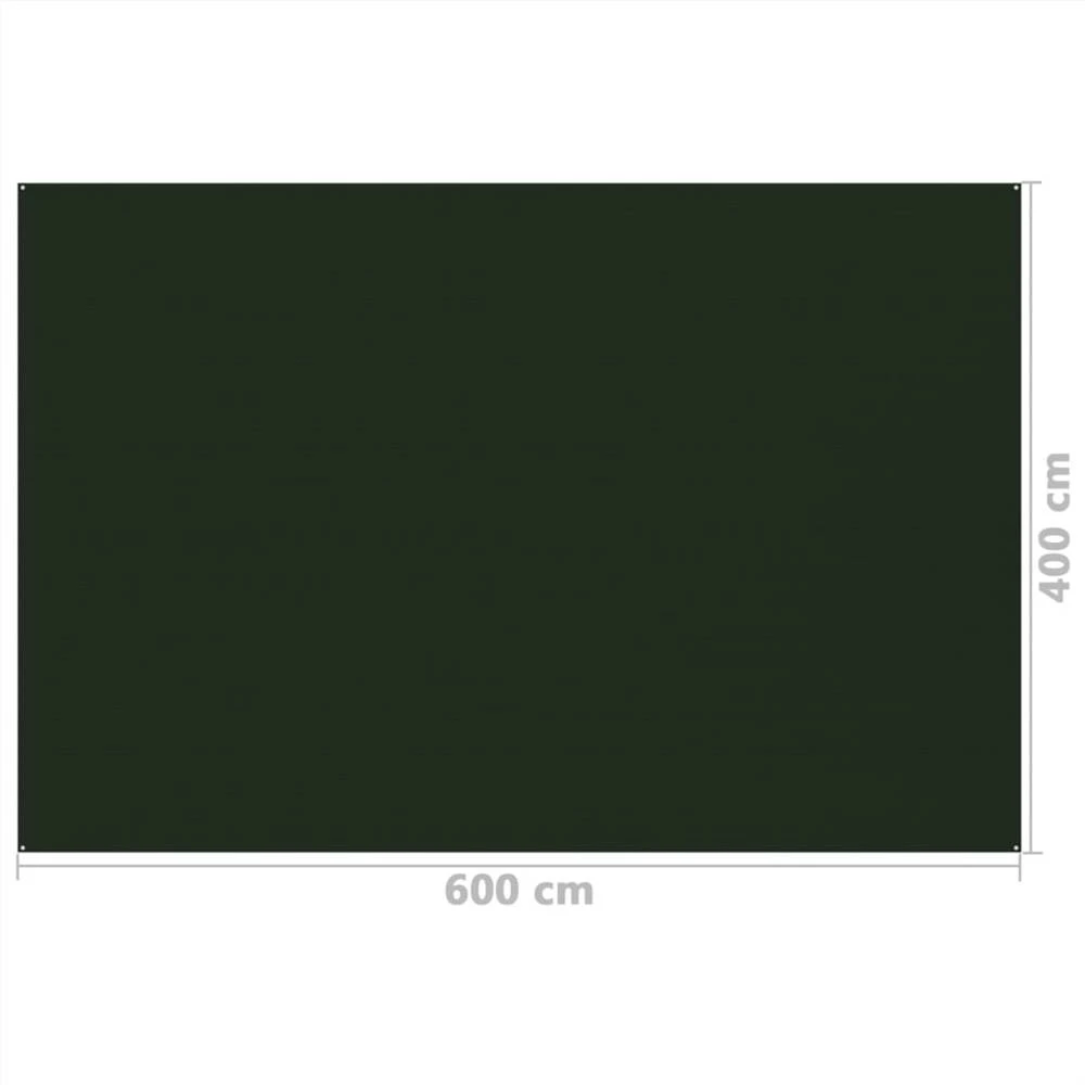 Tent Carpet 400x600 cm Dark Green 6 Tent Carpet 400x600 cm Dark Green - Image 4