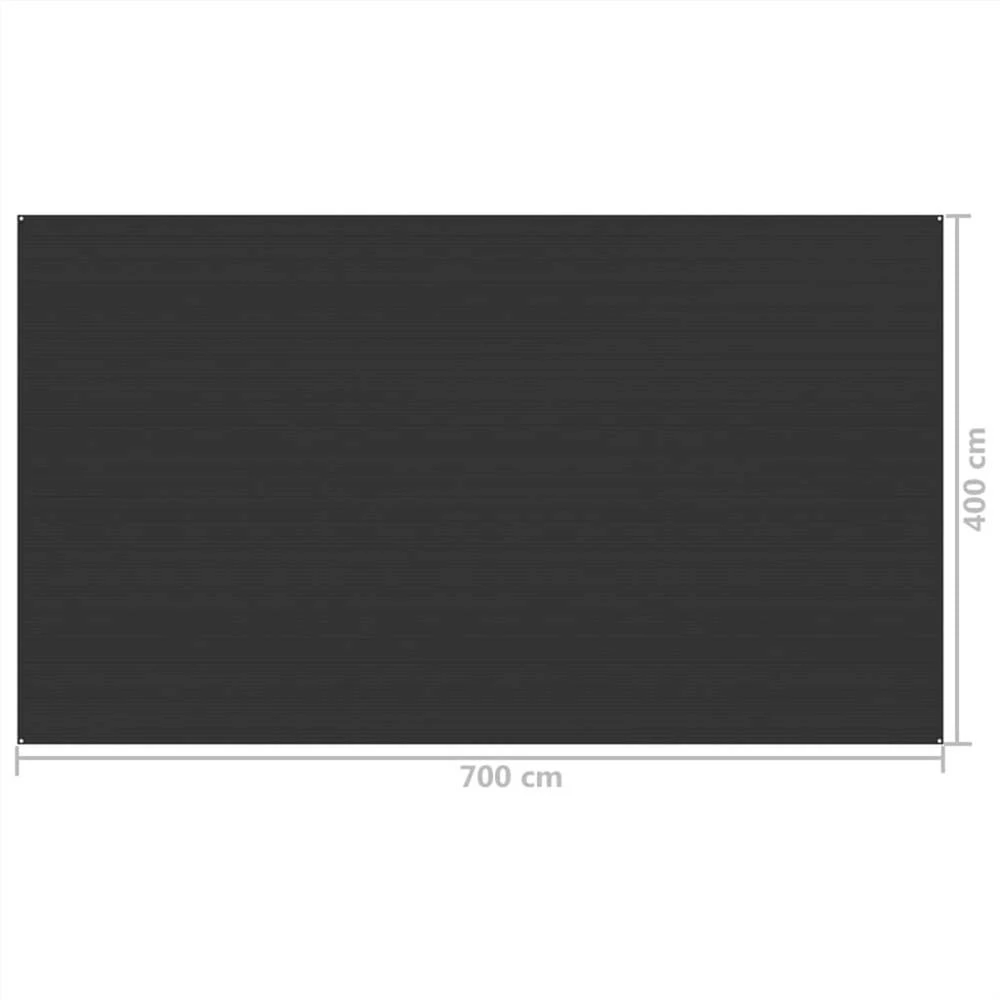 Tent Carpet 400x700 cm Anthracite 6 Tent Carpet 400x700 cm Anthracite - Image 4