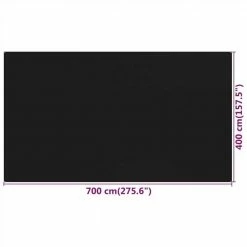 Tent Carpet 400x700 cm Black HDPE -Sports Shop Tent Carpet 400x700 cm Black HDPE 508912 3