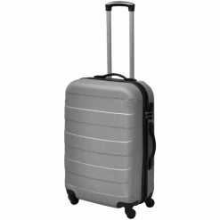 Three Piece Hardcase Trolley Set Silver -Sports Shop Three Piece Hardcase Trolley Set Silver 429101 2