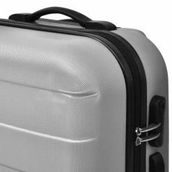 Three Piece Hardcase Trolley Set Silver -Sports Shop Three Piece Hardcase Trolley Set Silver 429101 3