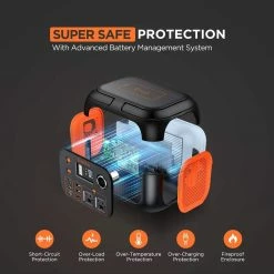 TrekPow 296WH 80000mAh Portable Power Station Solar Generator for Outdoor Camping Travel Hunting RV CPAP Home Emergency 11 TrekPow 296WH 80000mAh Portable Power Station Solar Generator for Outdoor Camping Travel Hunting RV CPAP Home Emergency -Sports Shop TrekPow 296WH 80000mAh Portable Power Station Solar Generator 497367 3