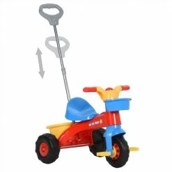 Tricycle for Kids with Parent Handle Multicolour -Sports Shop Tricycle for Kids with Parent Handle Multicolour 479796 5