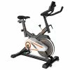 UREVO Indoor Cycling Exercise Fitness Spinning Bike for Home Cardio Workout with Comfortable Seat Cushi