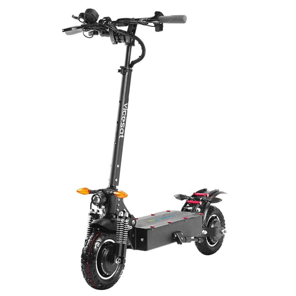 Vicesat VS04 Electric Scooter 10 Inch 2*1000W Motor 52V 24Ah Battery 65Km/h Max Speed 60Km Range 150KG Max Load 3 Vicesat VS04 Electric Scooter 10 Inch 2*1000W Motor 52V 24Ah Battery 65Km/h Max Speed 60Km Range 150KG Max Load