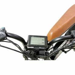 WELKIN WKEM003 Electric Bike 20*4.0 Inch Fat Tires Retro Bicycle 1200W Motor 48V 18Ah Battery 60-70KM Range 45Km/h Max Speed 200KG Max Load - Black -Sports Shop WELKIN WKEM003 Electric Bike Retro Bicycle 1200W Motor Black 518140 2