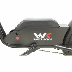 WELKIN WKEM003 Electric Bike 20*4.0 Inch Fat Tires Retro Bicycle 1200W Motor 48V 18Ah Battery 60-70KM Range 45Km/h Max Speed 200KG Max Load - Black -Sports Shop WELKIN WKEM003 Electric Bike Retro Bicycle 1200W Motor Black 518140 4