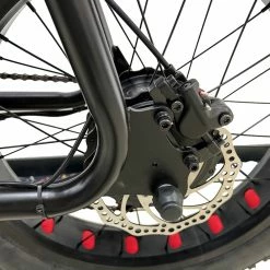 WELKIN WKEM003 Electric Bike 20*4.0 Inch Fat Tires Retro Bicycle 1200W Motor 48V 18Ah Battery 60-70KM Range 45Km/h Max Speed 200KG Max Load - Black -Sports Shop WELKIN WKEM003 Electric Bike Retro Bicycle 1200W Motor Black 518140 5