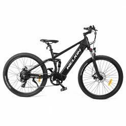 WELKIN WKES002 Electric Bicycle 350W Brushless Motor 48V 10Ah Battery 27.5*2.25'' Tires Mountain Bike - Black