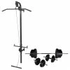 Wall-mounted Power Tower with Barbell and Dumbbell Set 60.5 kg 2 Wall-mounted Power Tower with Barbell and Dumbbell Set 60.5 kg -Sports Shop Wall mounted Power Tower with Barbell and Dumbbell Set 60 5 kg 485629 0