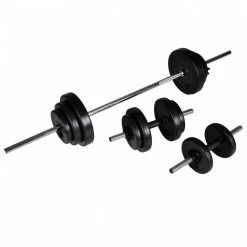 Weight Bench with Weight Rack, Barbell and Dumbbell Set 30.5kg 13 Weight Bench with Weight Rack, Barbell and Dumbbell Set 30.5kg -Sports Shop Weight Bench with Weight Rack Barbell and Dumbbell Set 30 5kg 490937 5