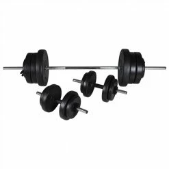Weight Bench with Weight Rack, Barbell and Dumbbell Set 60.5kg 13 Weight Bench with Weight Rack, Barbell and Dumbbell Set 60.5kg -Sports Shop Weight Bench with Weight Rack Barbell and Dumbbell Set 60 5kg 489071 5