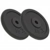Weight Plates 2 pcs 20 kg Cast Iron -Sports Shop Weight Plates 2 pcs 20 kg Cast Iron 433002 0