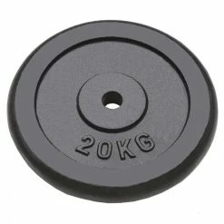 Weight Plates 2 pcs 40 kg Cast Iron -Sports Shop Weight Plates 2 pcs 40 kg Cast Iron 432957 1