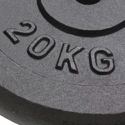 Weight Plates 2 pcs 40 kg Cast Iron -Sports Shop Weight Plates 2 pcs 40 kg Cast Iron 432957 2