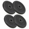 Weight Plates 4 pcs 30 kg Cast Iron
