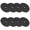Weight Plates 8 pcs 20 kg Cast Iron -Sports Shop Weight Plates 8 pcs 20 kg Cast Iron 432637 0