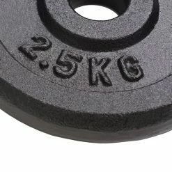 Weight Plates 8 pcs 20 kg Cast Iron -Sports Shop Weight Plates 8 pcs 20 kg Cast Iron 432637 2