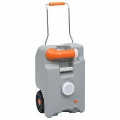 Wheeled Water Tank for Camping 25 L Grey -Sports Shop Wheeled Water Tank for Camping 25 L Grey 427943 2